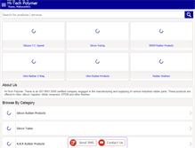 Tablet Screenshot of hi-techpolymer.net