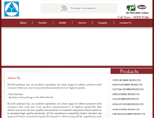 Tablet Screenshot of hi-techpolymer.in
